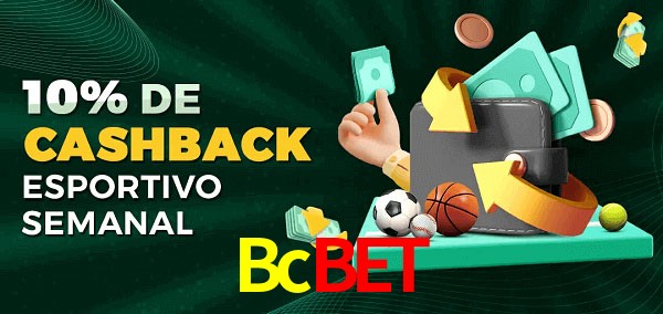 10% de bônus de cashback na Bcbet